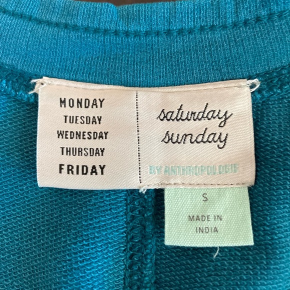 Aqua dress from Anthropologie brand Saturday Sunday - Picture 5 of 8